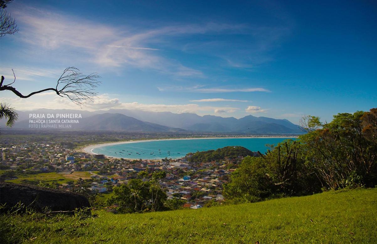 Cabana Magica Praia E Floresta, Vale Da Utopia, Pinheira Villa Guarda do Embaú Eksteriør billede