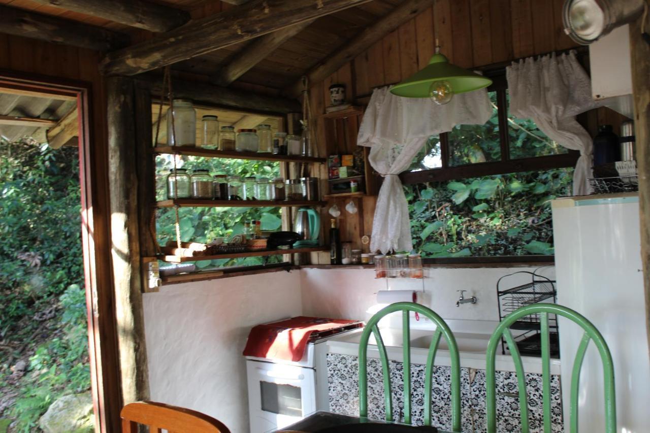 Cabana Magica Praia E Floresta, Vale Da Utopia, Pinheira Villa Guarda do Embaú Eksteriør billede