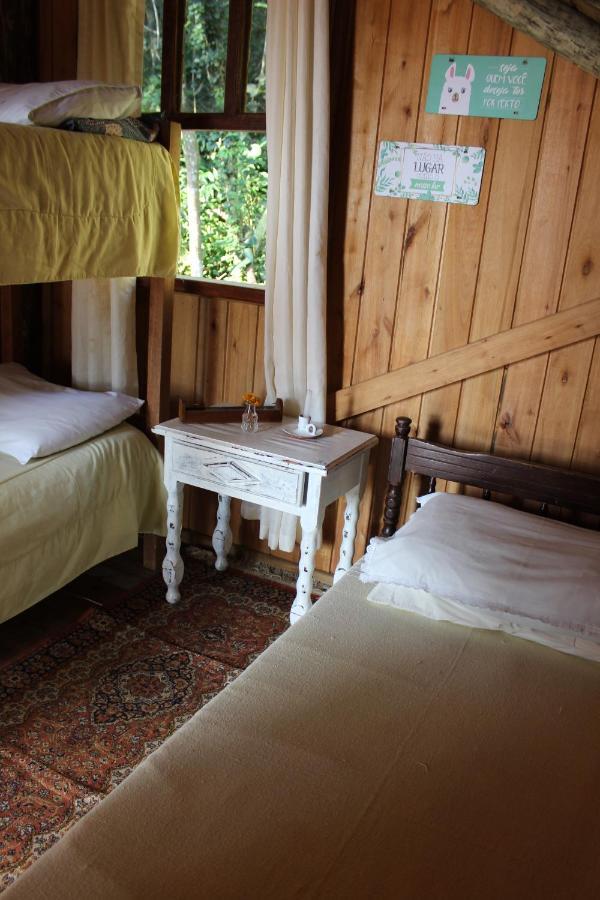 Cabana Magica Praia E Floresta, Vale Da Utopia, Pinheira Villa Guarda do Embaú Eksteriør billede